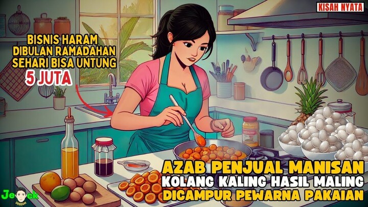 AZAB PENJUAL MANISAN KOLANG KALING HASIL MALING DICAMPUR PEWARNA PAKAIAN  SI