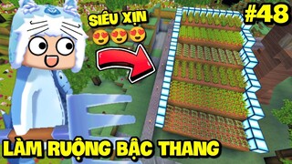 SINH TỒN THẾ GIỚI MỚI TẬP 48: MEOWPEO LÀM RUỘNG BẬC THANG CHO DÂN LÀNG TRONG MINI WORLD