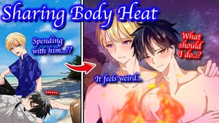 【BL Anime】A deserted island with him who I really hate. But we need to share body heat to survive.
