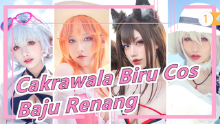 [Cakrawala Biru / 4K] Angin Laut! Pantai! Sinar matahari! Cosplay Baju renang Fantastis MV!_1