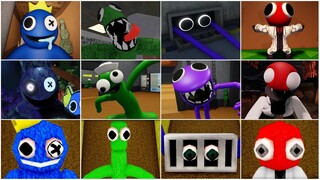 Roblox Rainbow Friends vs Customized vs Custom V3 Jumpscares