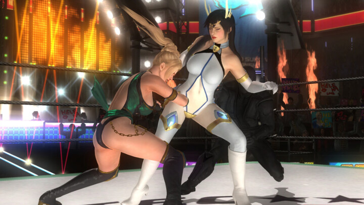 DOA5 Helena vs Rachel Hayabusa