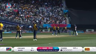 NAM vs SL 1st Match, First Round Group A Match Replay from ICC Mens T20 World Cup 2022