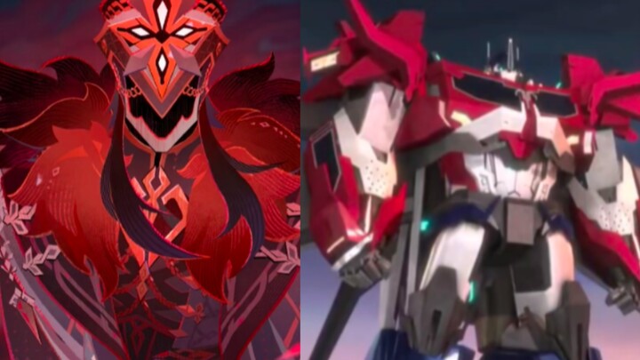 [Genshin Impact xTFP] Cảnh hy sinh của Captain và Optimus Prime (Lồng tiếng Trung Quốc: Wang Wei)