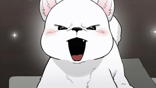 The cute puppy and the big wolf are back!