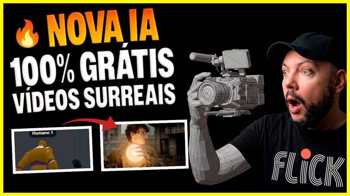 🚨 NOVA IA GRÁTIS cria Cenas de FILMES com Movimentação de Câmera + GPT Image 2 e Midjourney GRÁTIS