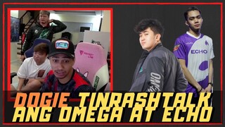 DOGIE TINRASHTALK ANG SMART OMEGA AT ECHO