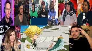 SEVEN DEADLY SINS  EPISODE 2x3 REACTION MASHUP!! [ RE-UPLOAD]
