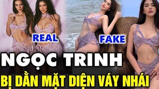 Ngọc Trinh ngang nhiên mặc váy nhái Kendall Jenner, "ô dề" đến độ bị hãng dằn mặt