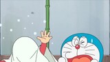 Nobita and his friends were racing on the road, and Fat Tiger and Suneo were almost drowned because 