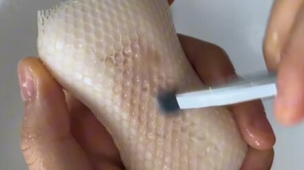 化妆刷居然还可以这样清洁