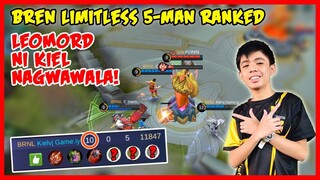 No Limit na! Limitless pa! | Bren Esports Limitless 5-man RG - Mobile Legends - MLBB