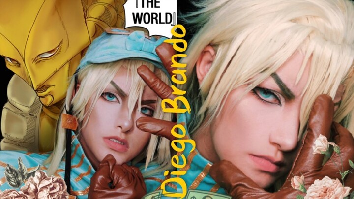 【九辞】『The world』|Diego Brando cosplay|makeup record