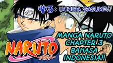 MANGA NARUTO CHAPTER 3: UCHIHA SASUKE. BAHASA INDONESIA