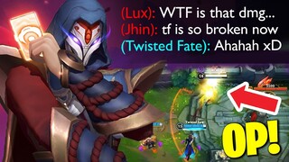 THIS NEW TWISTED FATE ONE SHOT BUILD IS BROKEN - WILD RIFT