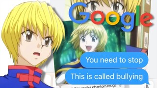 HxH Texts - Kurapika Googles Himself