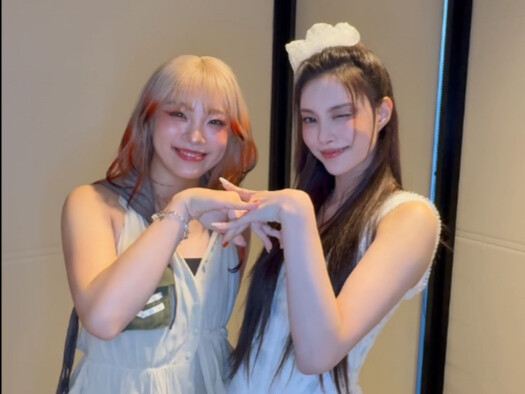 ❤️‍🔥زهرة ملتهبة❤️‍🔥ماهينا مع ILLIT يوناه لو يوني