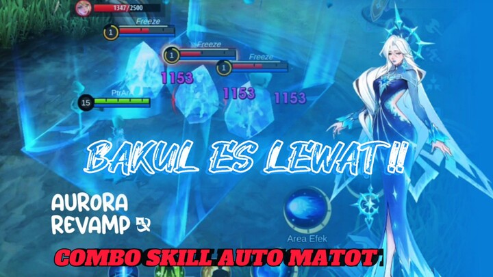 AURORA REVAMP EMANG SE NGESELIN INI!! 🥶 - MOBILE LEGENDS [HIGHLIGHT]