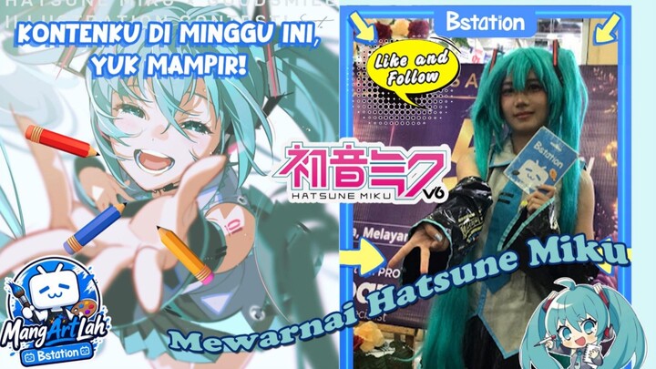 Mewarnai Hatsune Miku