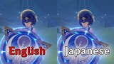 So sánh giọng của chế Candace bản Tiếng Anh và Tiếng Nhật nào - Gameplay (Genshin Impact)