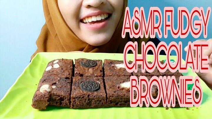 ASMR FUDGY CHOCOLATE BROWNIES 🍪  | ASMR INDONESIA
