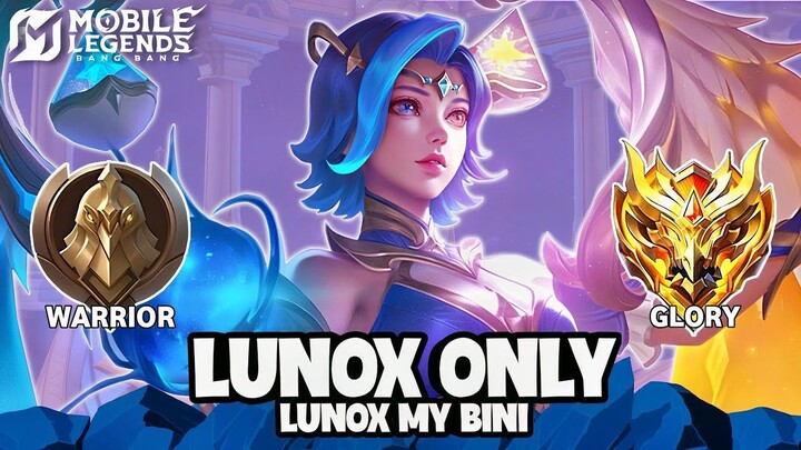 6.Aku Namatin Mobile Legend Sampe Glory Dan Dapet Tittle Menggunakan Lunox Only