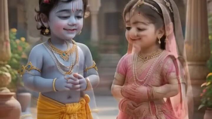 Baby Krishna Ki Mummy Se Bachne Ki Practice 😂🧈 | Makkhan Ki Shikayat | Radha Krishna