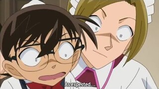 Conan almost got hit by the traps | Detective Conan episode 538