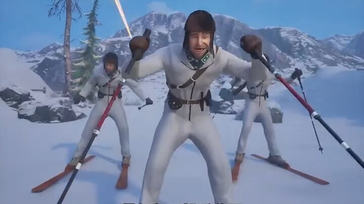 Overdosing on medication while crossing the snowy wilderness