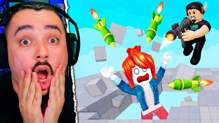 💥Spleef de FOGUETE no ROBLOX
