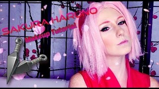 Sakura Haruno Cosplay ( Shippuden )- Makeup Tutorial