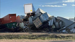 Union Pacific Train Derailment April 14, 2024 In Chappell Nebraska