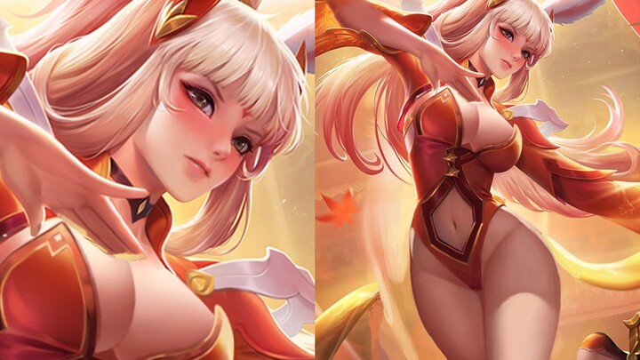 Gongsun Li looks utterly disgusted… A bunny girl’s gotta look like a bunny girl! Honor of Kings phot