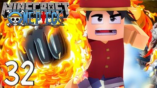 Minecraft วันพีช One Piece New world #32 บุกศูนย์บัญชาการใหญ่กองทัพเรือ!!