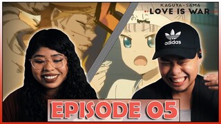 HAIKYUU!! KAGUYA STYLE LOL! Kaguya Sama Love is War Season 1 Episode 5 Reaction