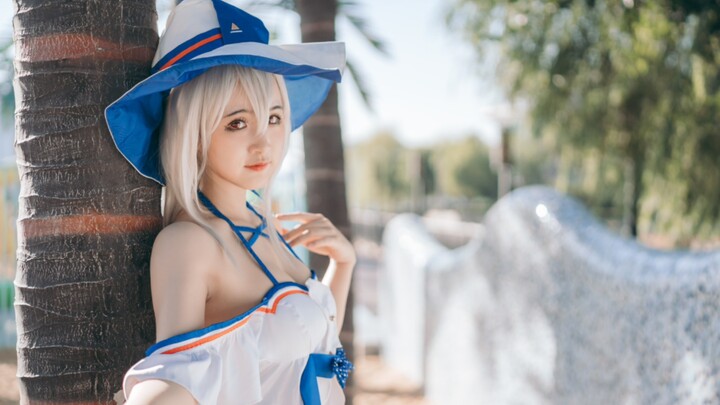 [Arknights] Take a vacation with Titi! | Skadi Swimsuit Cosplay