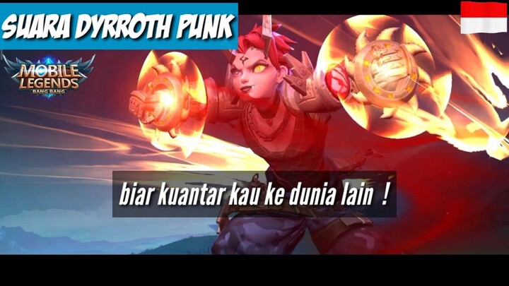 Suara Dyrroth ank Punk