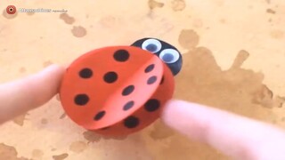 Paper ladybug