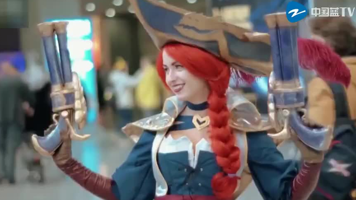 俄罗斯的cosplayer，看看战斗民族的水准！