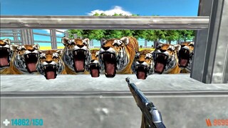 Survive in Zoo with Vicious Animals. Animal revolt Battle Simulator