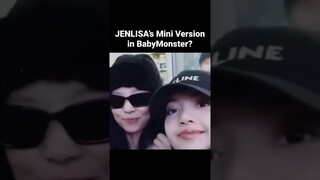 Jenlisa x Chiyeon ♥️ #blackpink #babymonster #jennie #lisa #ahyeon #chiquita