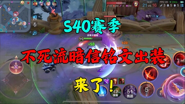 Season S40: Immortal-style Shadow Shaman – Emblem and Item Build