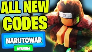 ALL NEW *SECRET* UPDATE CODES in NARUTO WAR TYCOON CODES (Naruto War Tycoon) Roblox 2021!