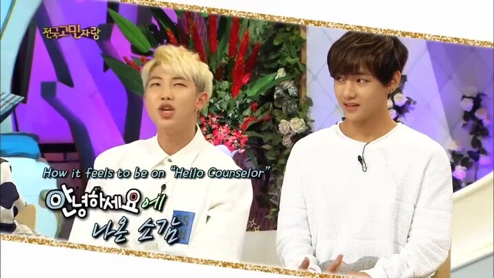 [ENG] Hello Counselor - ep. 223 (w/ Namjoon & Taehyung)