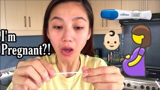 LIVE PREGNANCY TEST | Finding Out I'm Pregnant?!