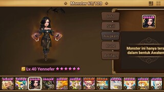 Skill Yennefer Element wind - Summonerwars