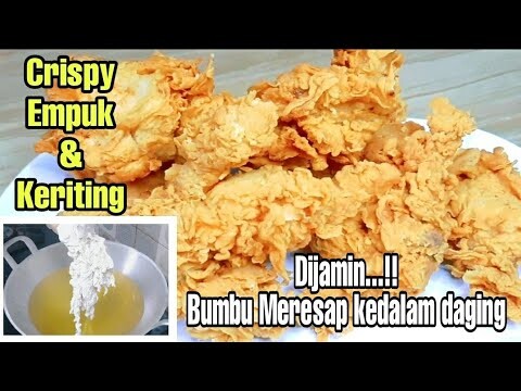 Dijamin Crispy dan Empuk!! Resep Fried Chicken Ala Mama Alvin, Awet Buat Jualan...
