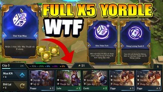 5 YORDLE TRONG CỬA HÀNG VỚI 3 XÚC XẮC MA THUẬT FULL 3 SAO CỰC SỚM
