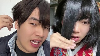 Teknik mengubah wajah gadis, kecantikan dan pengurangan usia harus dilihat, transformasi eksplosif b