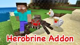 Herobrine in Minecraft | Herobrine Experience Addon